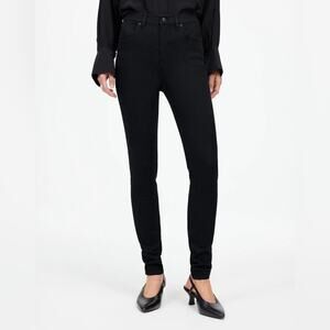 Madewell Black 9" High-Rise Skinny Jeans Womens Size 26